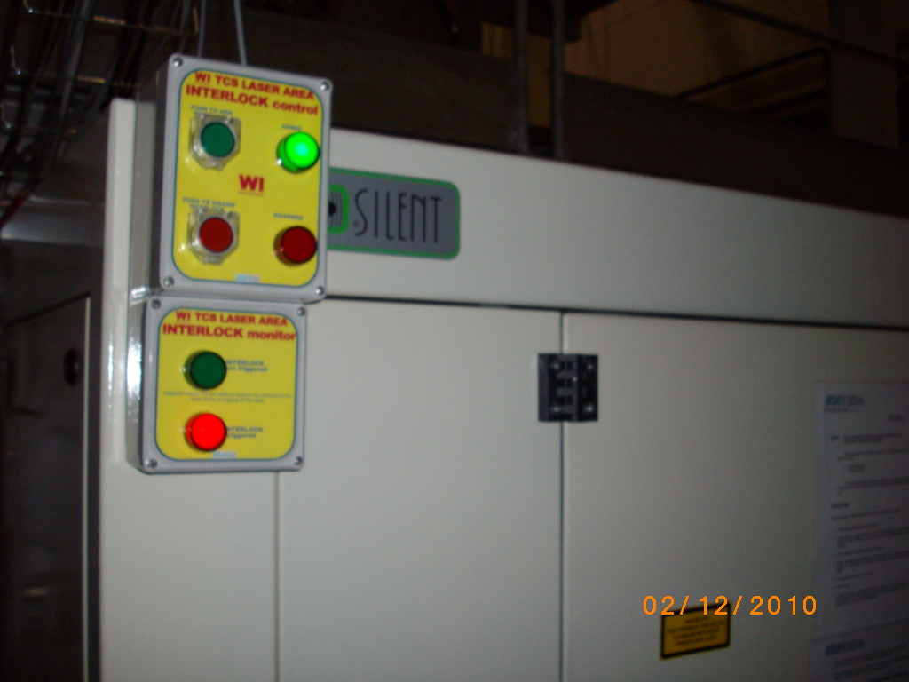 WI-TCS Interlock push-buttons