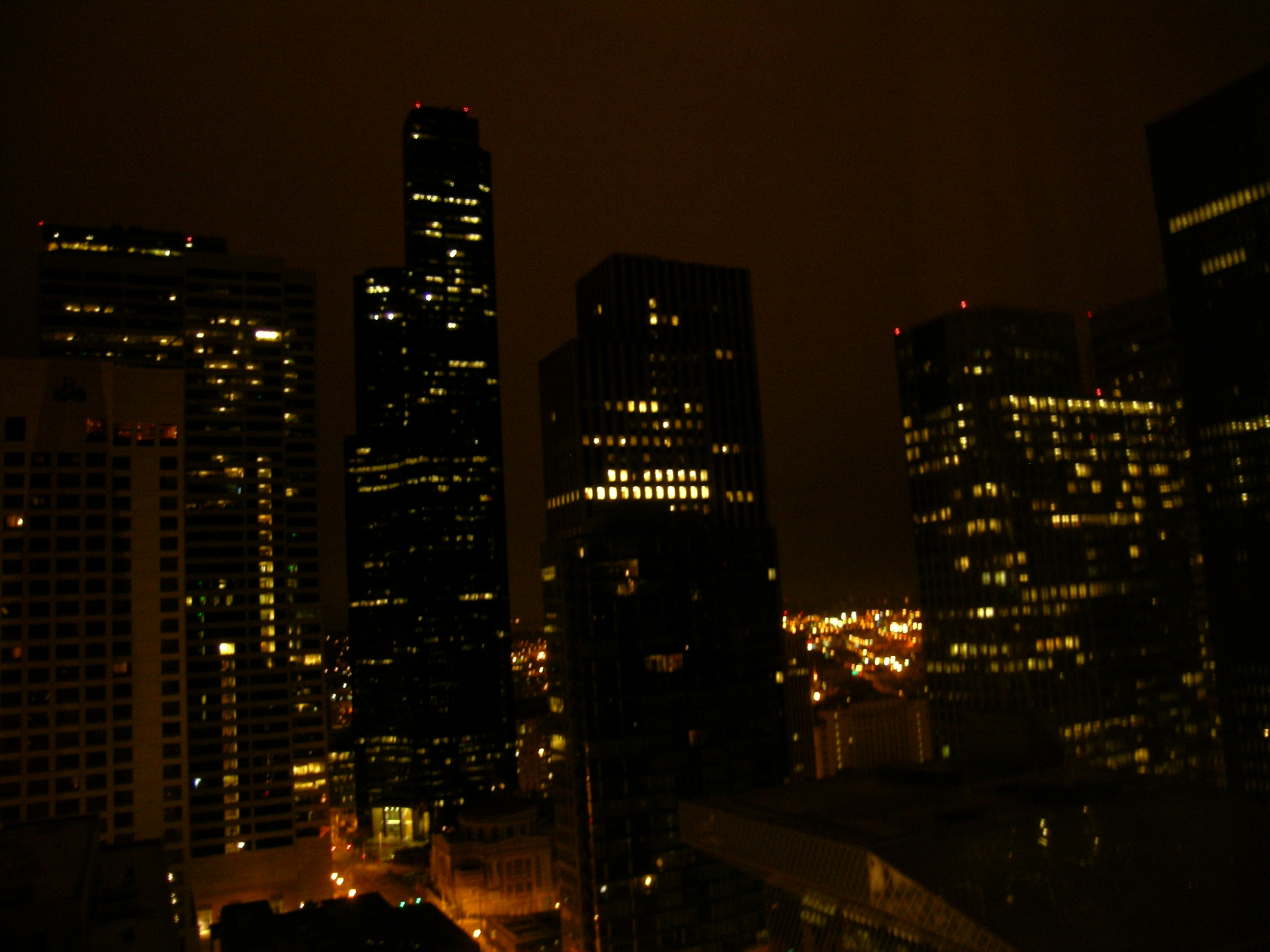 Seattle by night